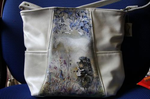 Сумка женская с рисунком ежик в тумане Lara-ko, фото 1