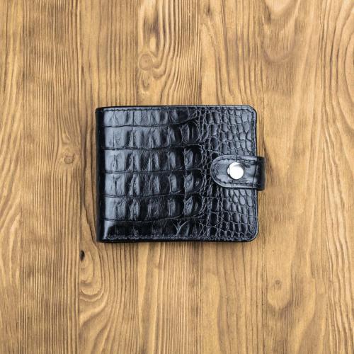 Портмоне крокодил черный Russian Handmade, фото 1